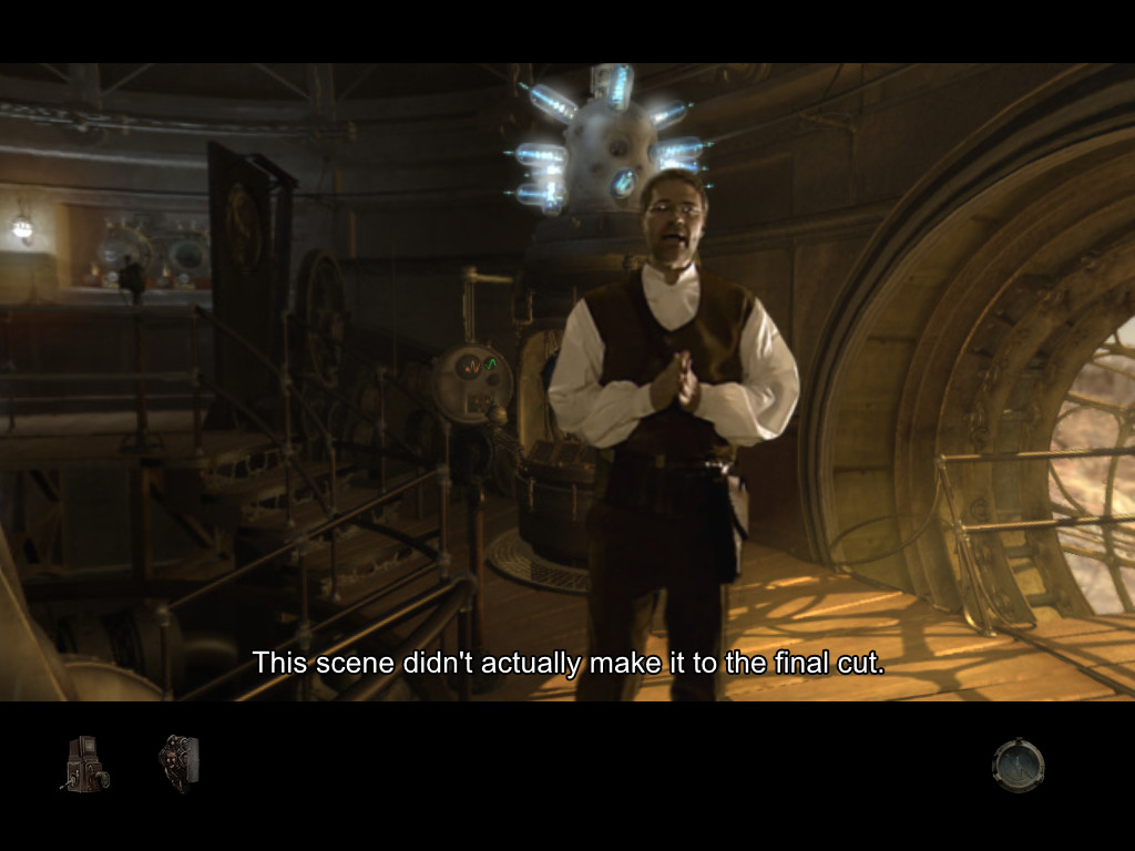 ATRUS: This scene didn't actually make it to the final cut.