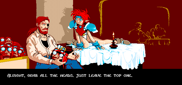 TRADER JAKE: Alright, grab all the heads. Just leave the top one.