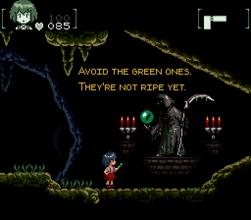 REAPER: Avoid the green ones. They're not ripe yet.