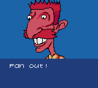 NIGEL THORNBERRY: Fan out.