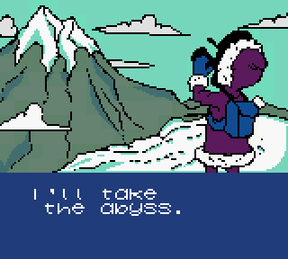 NIGEL THORNBERRY: I'll take the abyss.