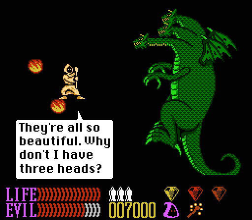 WIZARD: They're all so beautiful. Why don't I have three heads?