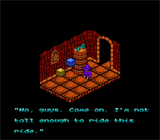 SHADAX: No, guys. Come on. I'm not tall enough to ride this ride.