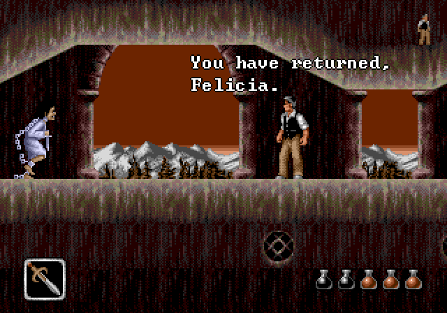 JONATHAN HARKER: You have returned, Felicia.