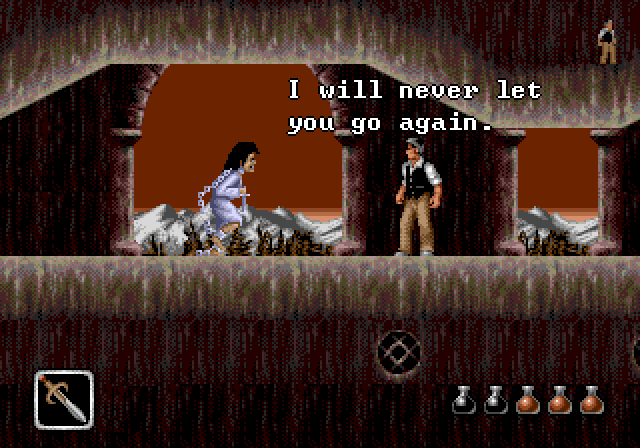JONATHAN HARKER: I will never let you go again.