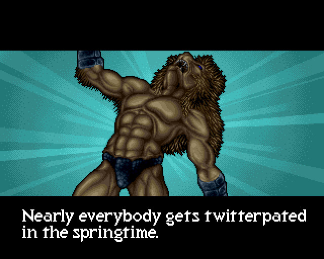 VALDYN: Nearly everybody gets twitterpated in the springtime.