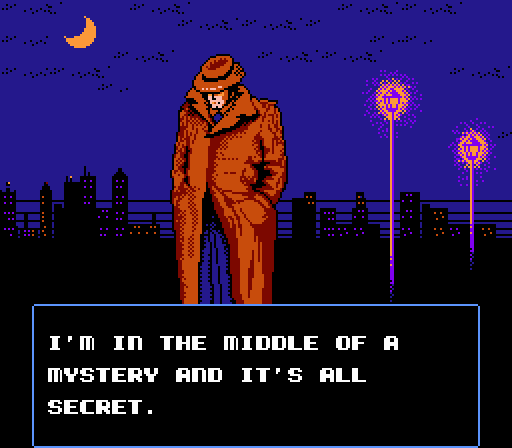 THEODORE ACE HARDING: I'm in the middle of a mystery and it's all secret.