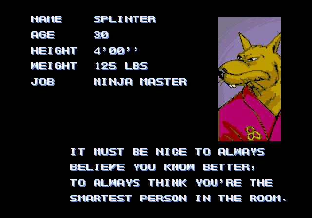 SPLINTER: It must be nice to always believe you know better, to always think you're the smartest person in the room.