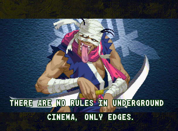 MUKURO: There are no rules in underground cinema, only edges.