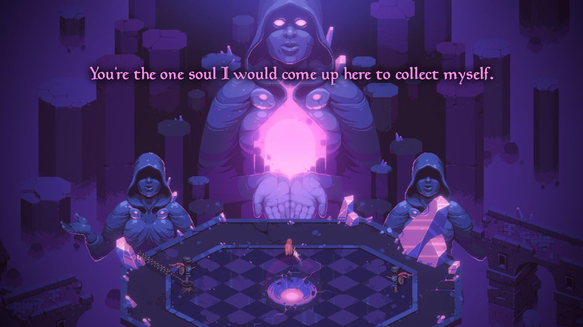 GATEWAY: You're the one soul I would come up here to collect myself.