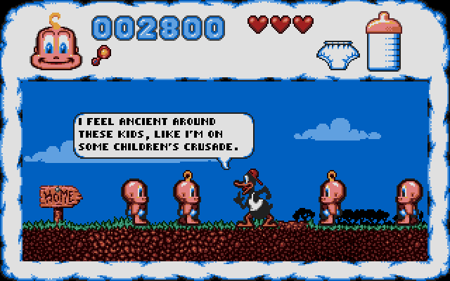 JOCK THE DUCK: I feel ancient around these kids, like I'm on some Children's Crusade.