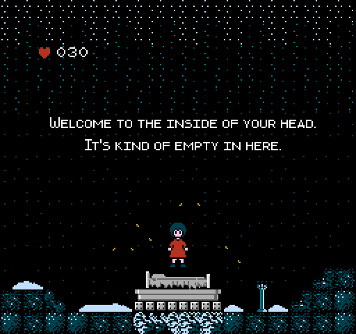 ASMODEUS: Welcome to the inside of your head. It's kind of empty in here.