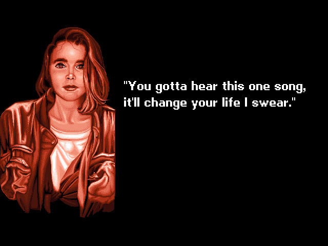 DIANA TOLSON: You gotta hear this one song, it'll change your life I swear.
