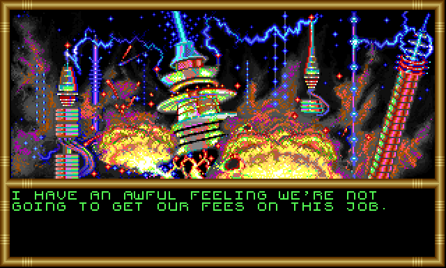 ONLOOKER: I have an awful feeling we're not going to get our fees on this job.