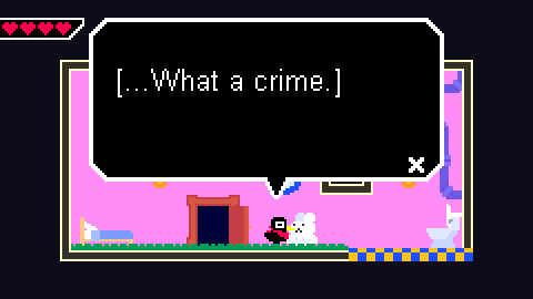 CROW: (...What a crime.)