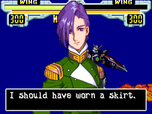 LUCREZIA NOIN: I should have worn a skirt.