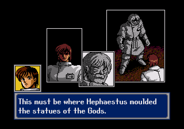 HAHN MAHLAY: This must be where Hephaestus moulded the statues of the Gods.