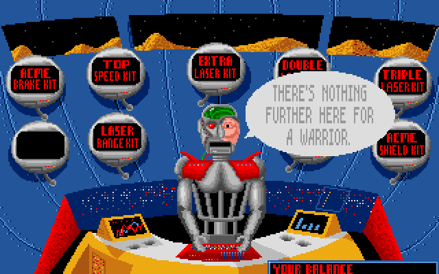 SHOPKEEPER: There's nothing further here for a warrior.