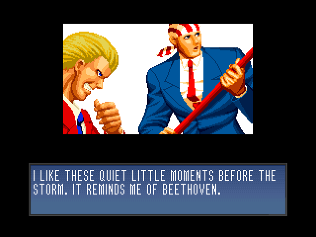 GEESE HOWARD: I like these quiet little moments before the storm. It reminds me of Beethoven.