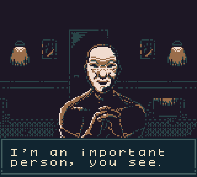 MANAGER: I'm an important person you see.