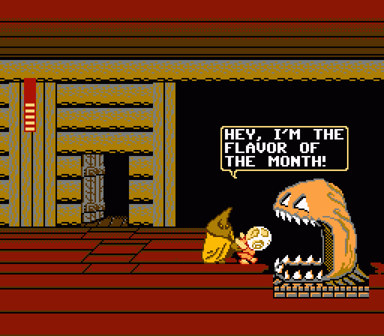 RICK: Hey, I'm the flavor of the month!