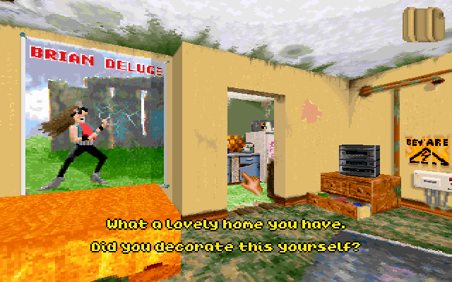 NANNY: What a lovely home you have. Did you decorate this yourself?