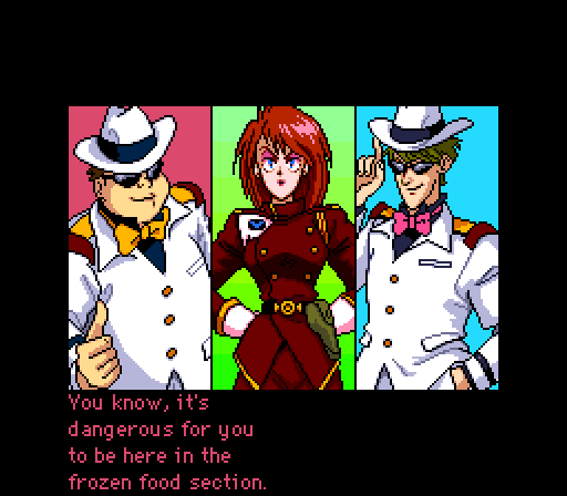 HANSON: You know, it's dangerous for you to be here in the frozen food section.