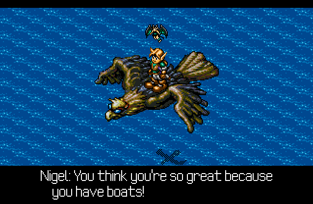 NIGEL: You think you're so great because you have boats!