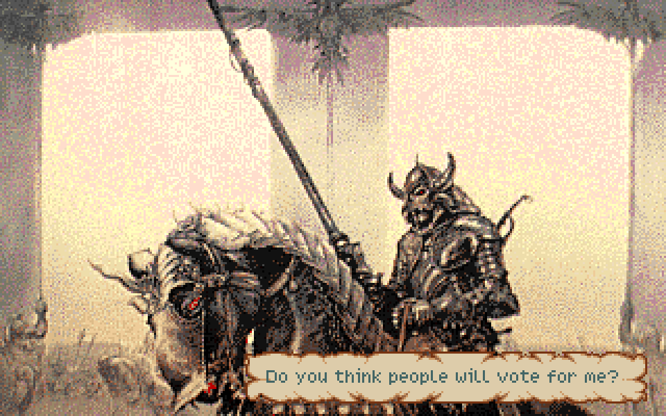 NAZGÛL: Do you think people will vote for me?
