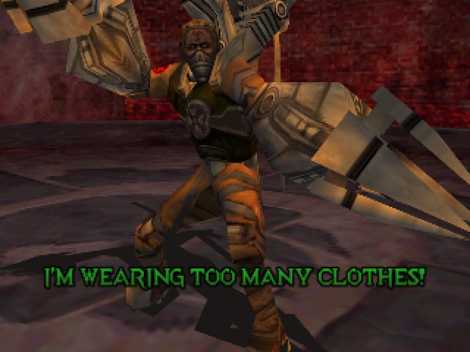PURGE: I'm wearing too many clothes!