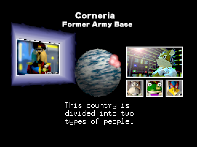 GENERAL PEPPER: This country is divided into two types of people.