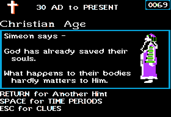SIMEON: God has already saved their souls. What happens to their bodies hardly matters to Him.