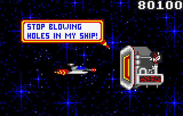 GATE: Stop blowing holes in my ship!