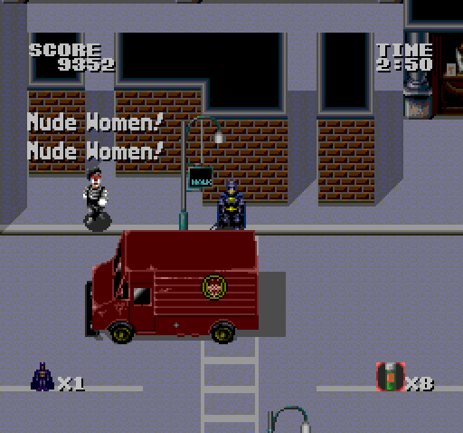 CLOWN: Nude women! Nude women!
