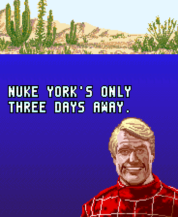 IVAN IRONMAN STEWART: Nuke York's only three days away.