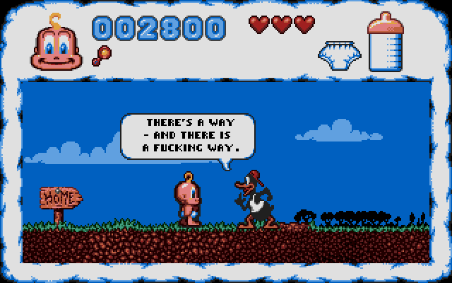 JOCK THE DUCK: There's a way - and there is a fucking way.