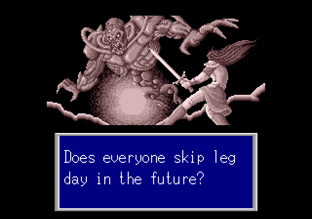 HERO: Does everyone skip leg day in the future?