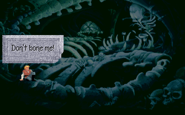 THE HERO: Don't bone me!