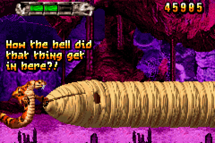 GUARDIAN: How the hell did that thing get in here?!