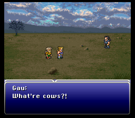 GAU: What're cows?!