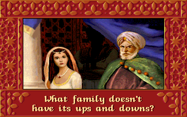 SULTAN: What family doesn't have its ups and downs?