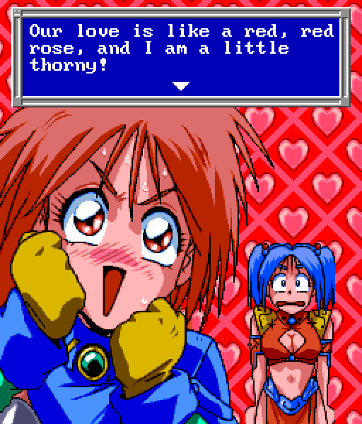 RYEZA: Our love is like a red red rose, and I am a little thorny!