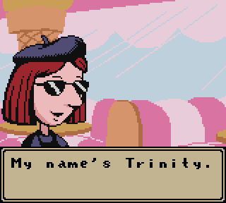 JUDY FUNNIE: My name's Trinity.