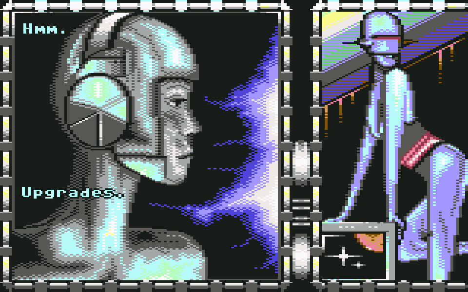 GYNOID: Hmm, upgrades.