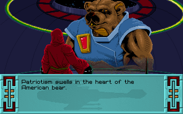 BULRATHI: Patriotism swells in the heart of the American bear.