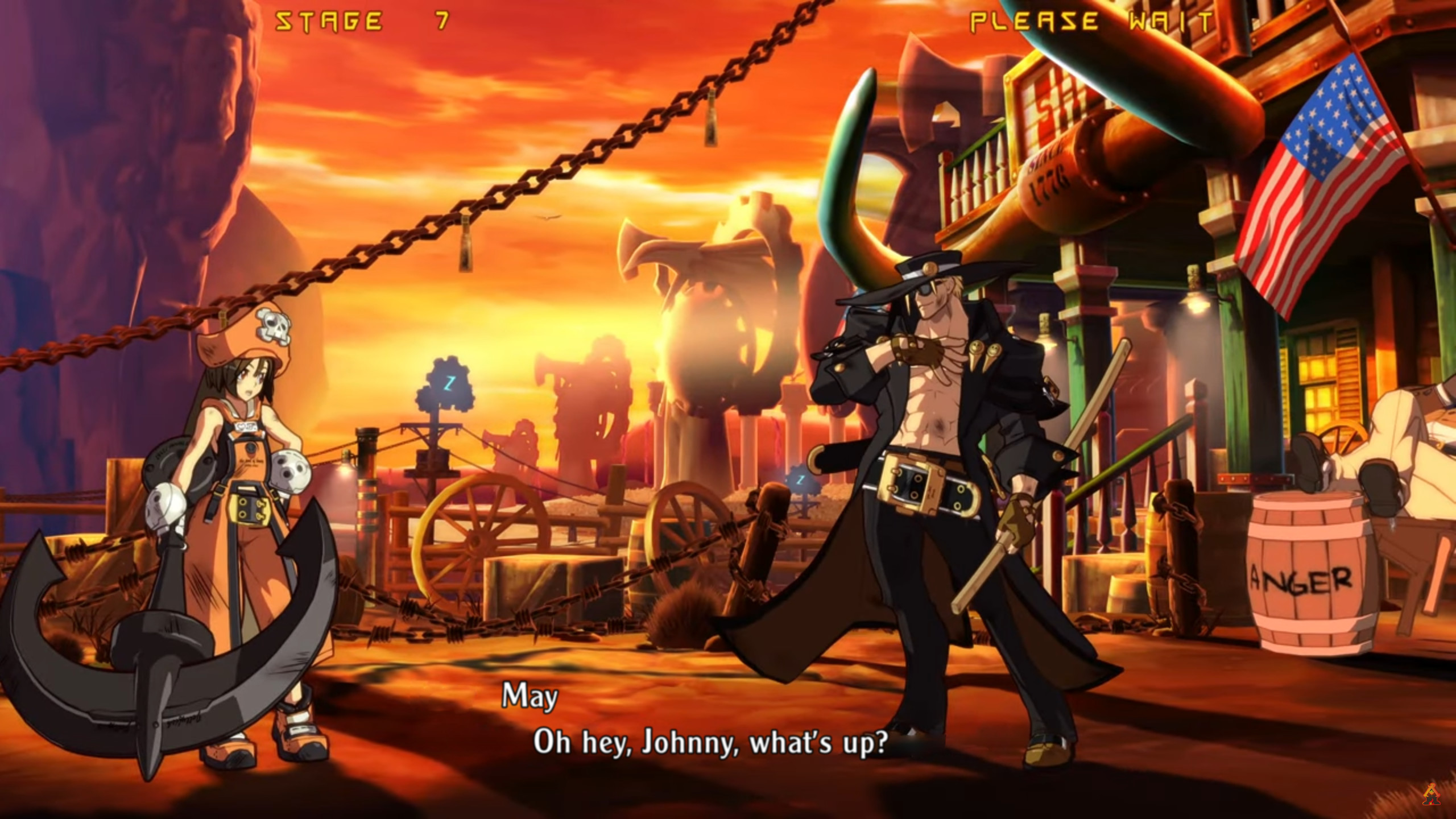 MAY: Oh hey, Johnny, what's up?