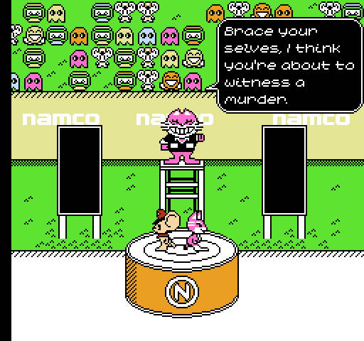 NYAMCO: Brace yourselves, I think you're about to witness a murder.